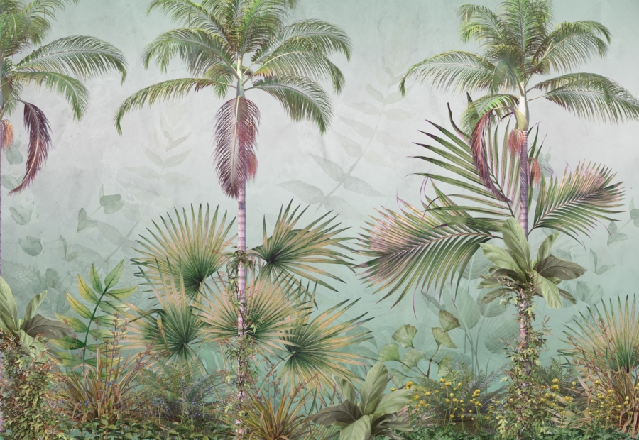 Tablou mural Palmieri verzi - imagine 3