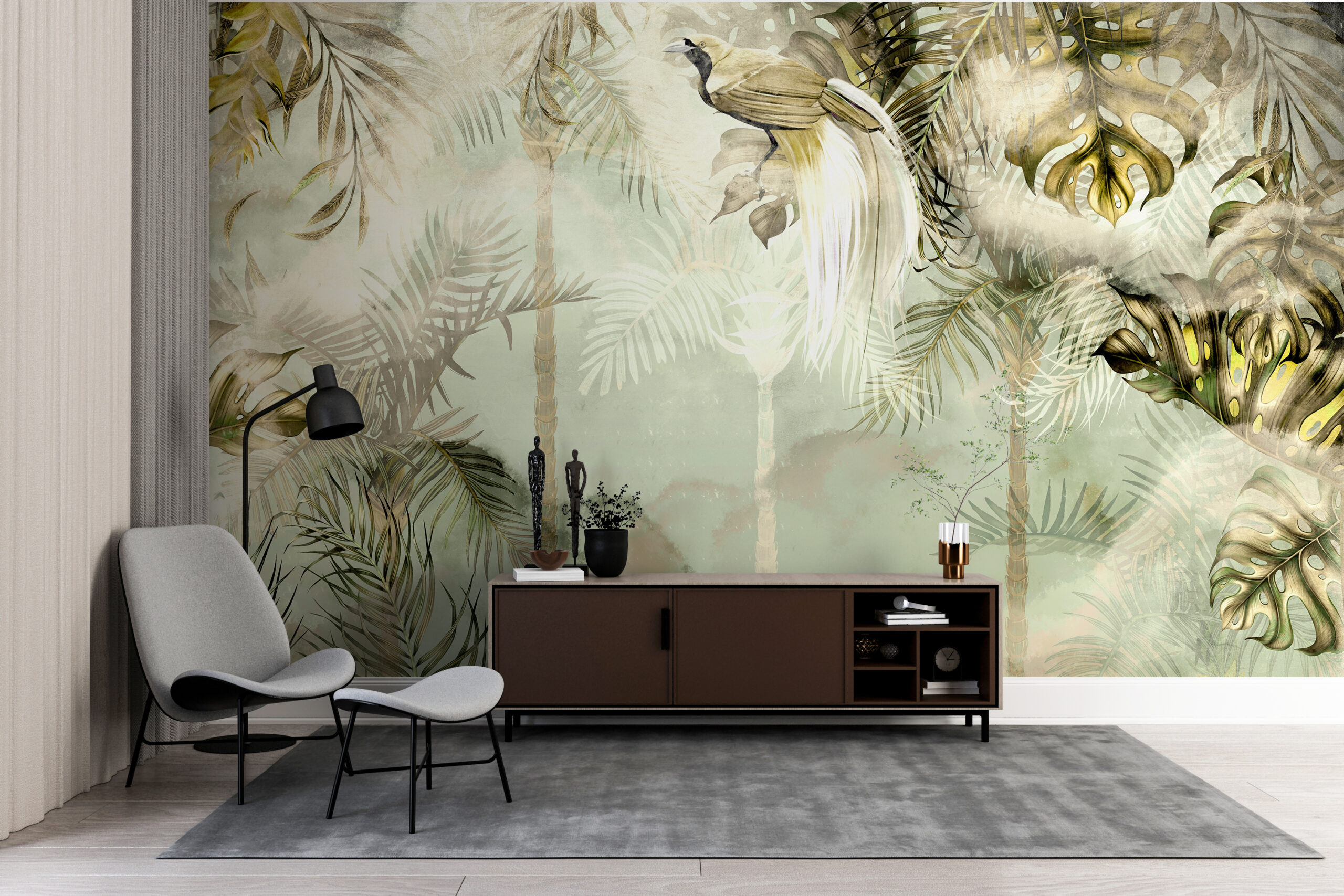 Fototapeta Golden Jungle