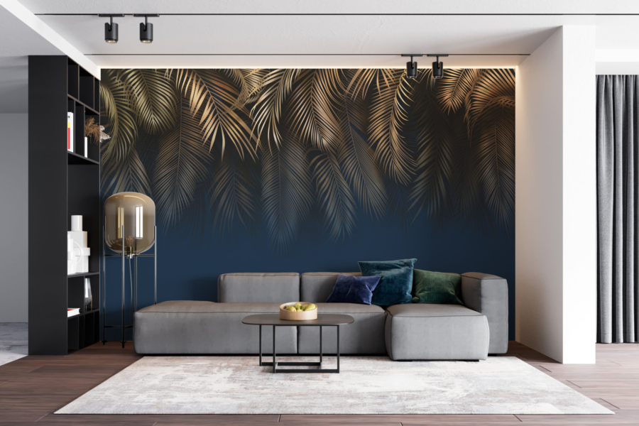 Foto tapet Golden Palm