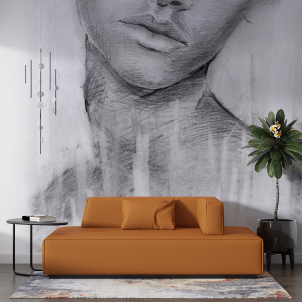 Fototapeta Woman Sketch