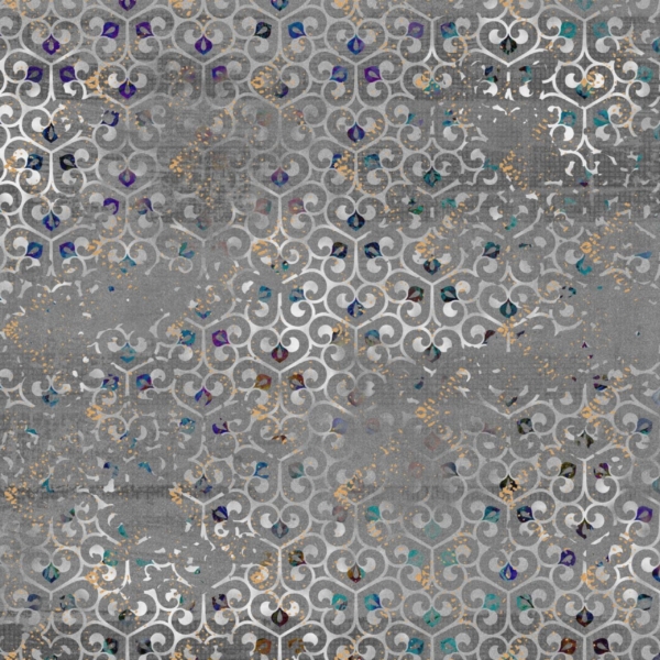 Sienų tapyba Pilka mandala