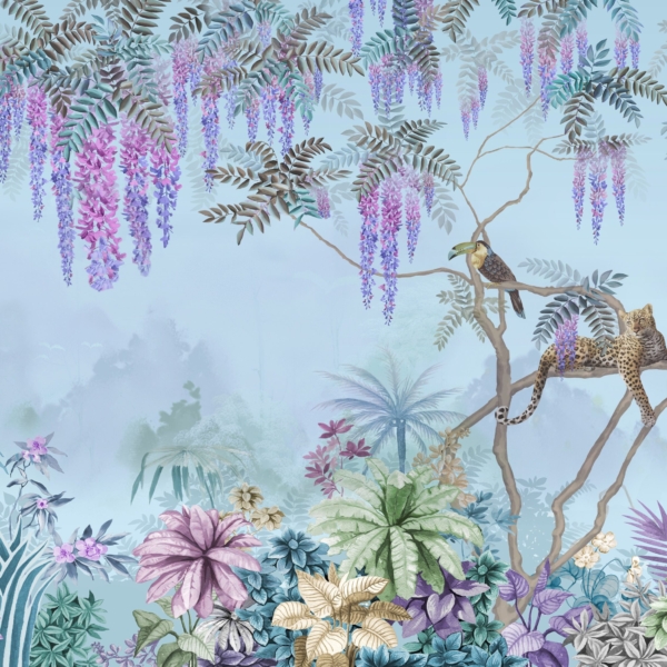 Pastelové tapety Jungle