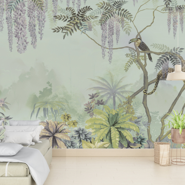 Tapetai Jungle Beige