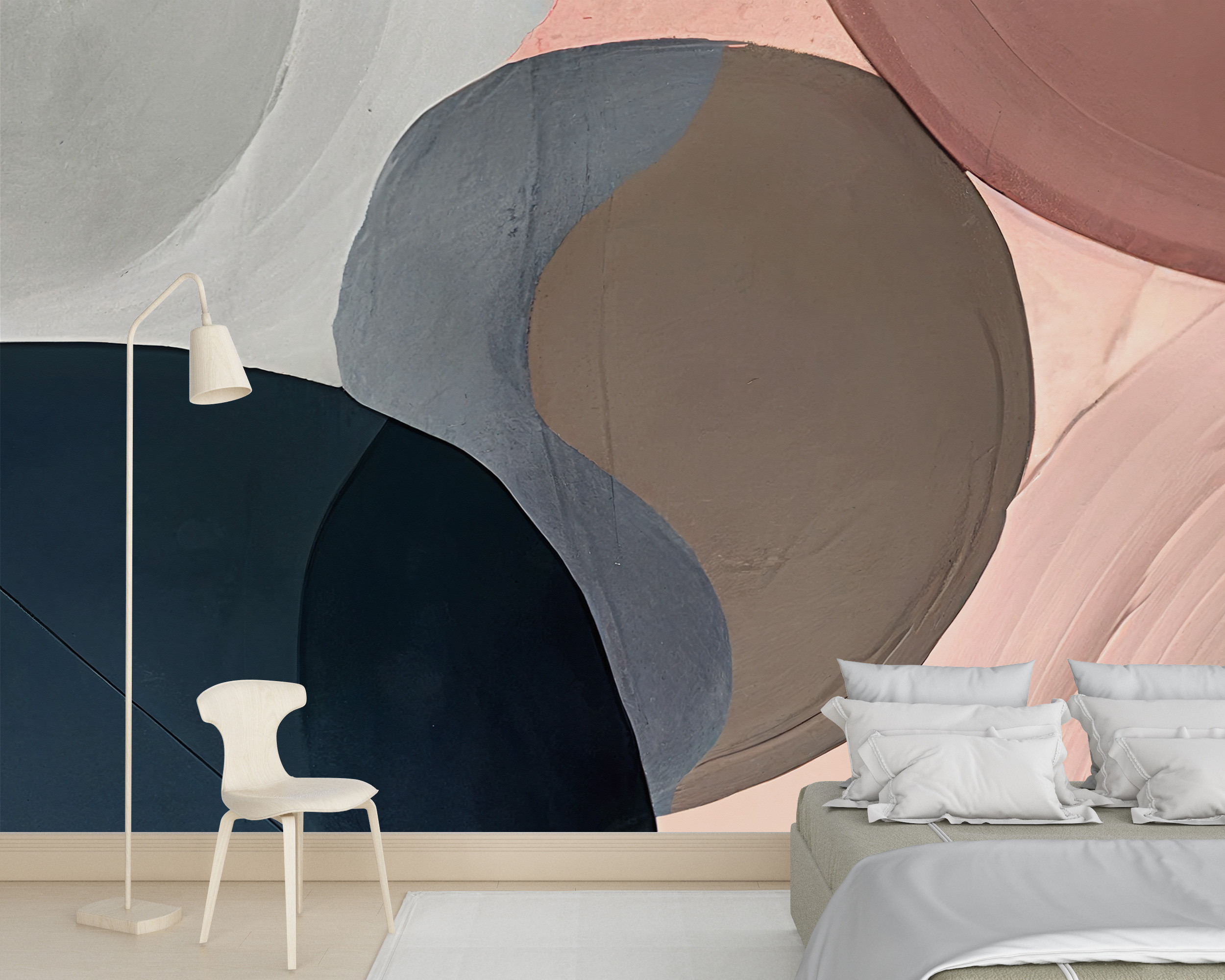 Fotomalerei Pastell Kreise