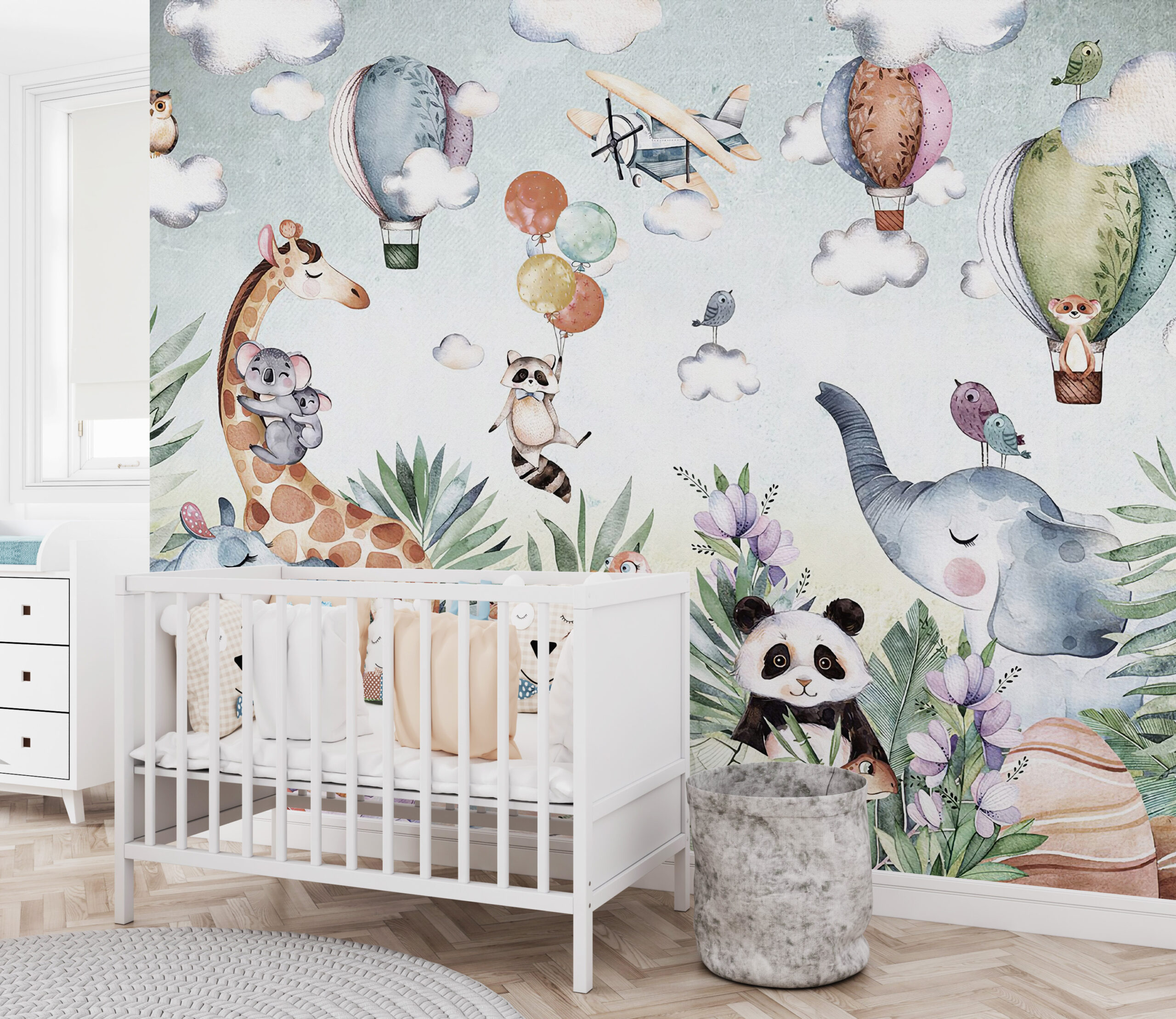 Hintergrundbild Zoo in den Wolken