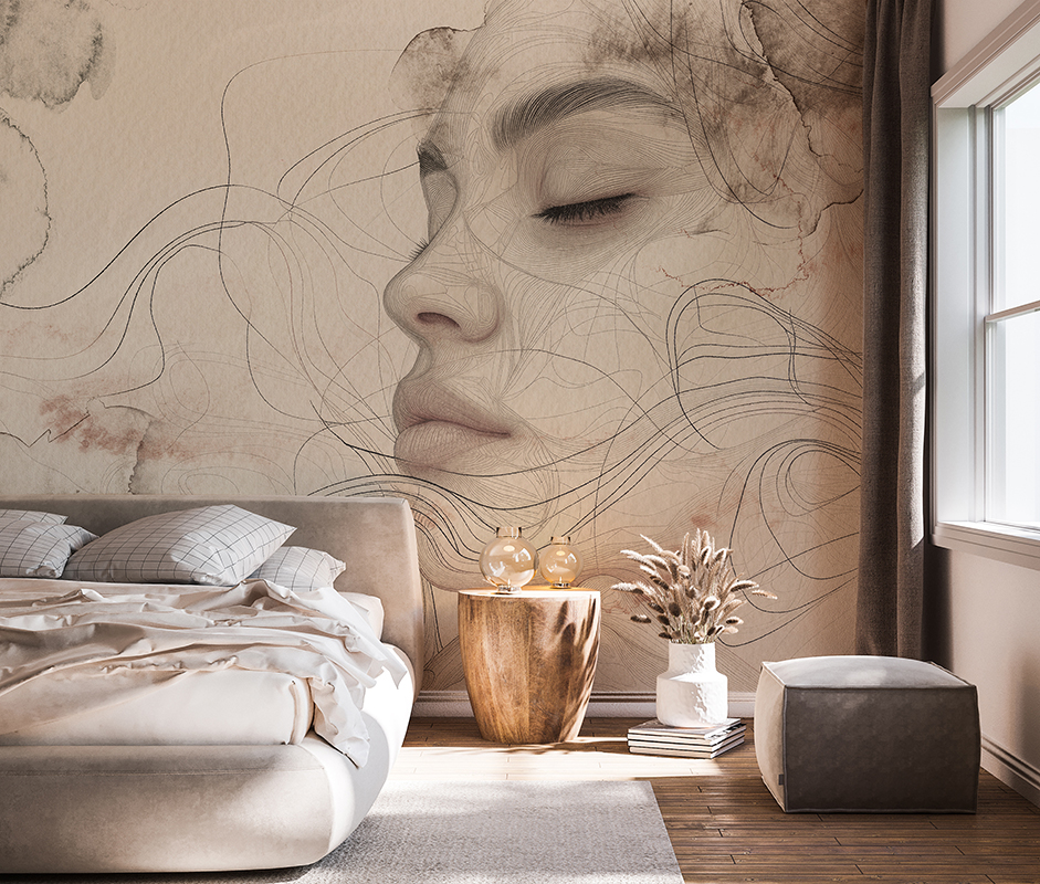 Väggmålning Somnia