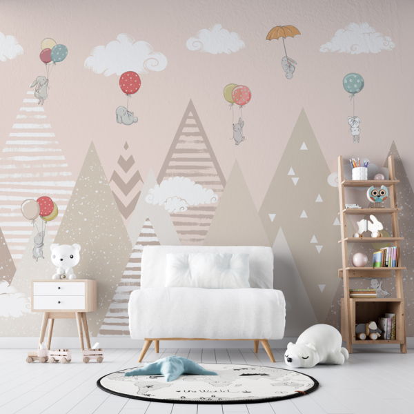 Wandmalerei Magic Flight