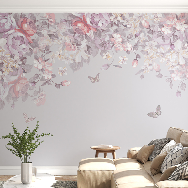 Fototapete rosa Blume