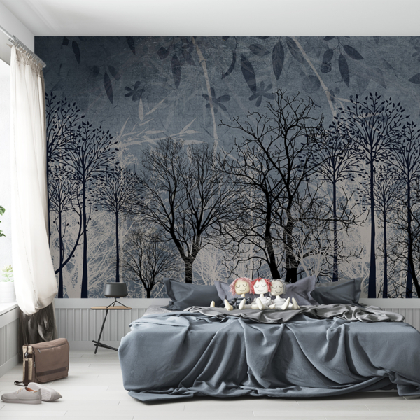 Mysteriöse Waldtapete