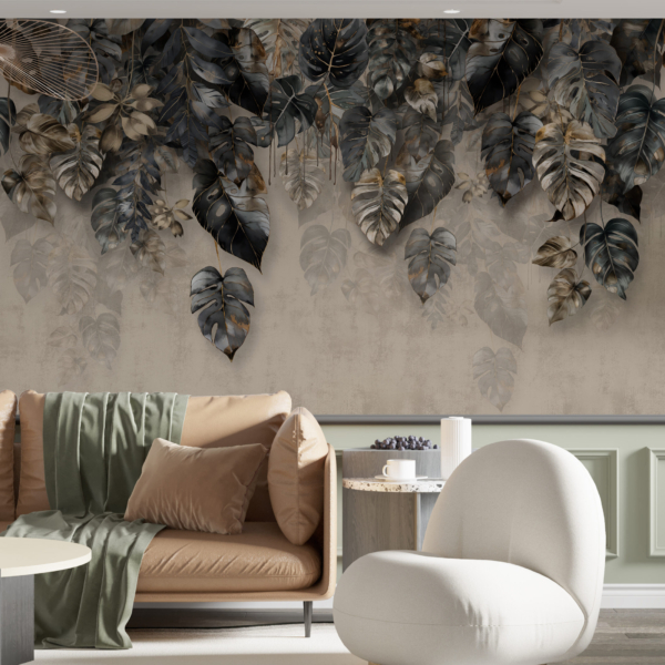 Fototapete Hängende Blätter