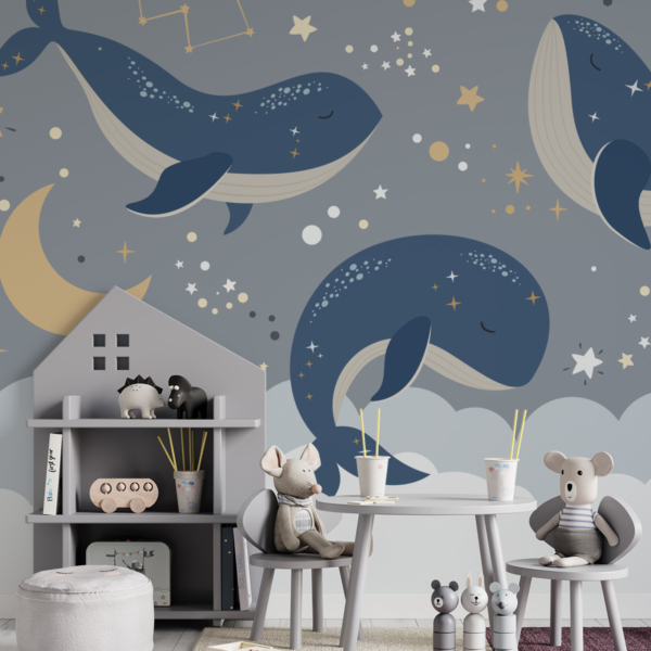 Fototapete Schlafende Delphine