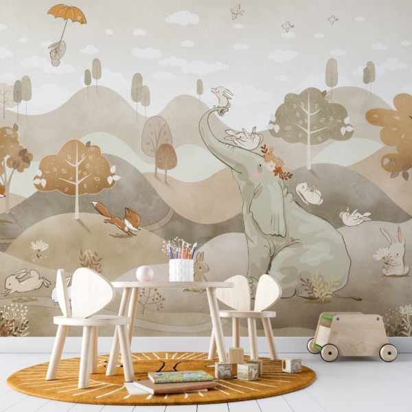 Ungewöhnliche Wiese Tapete