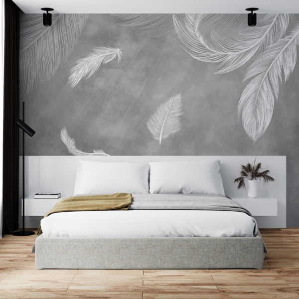 Fototapete Zarte Federn