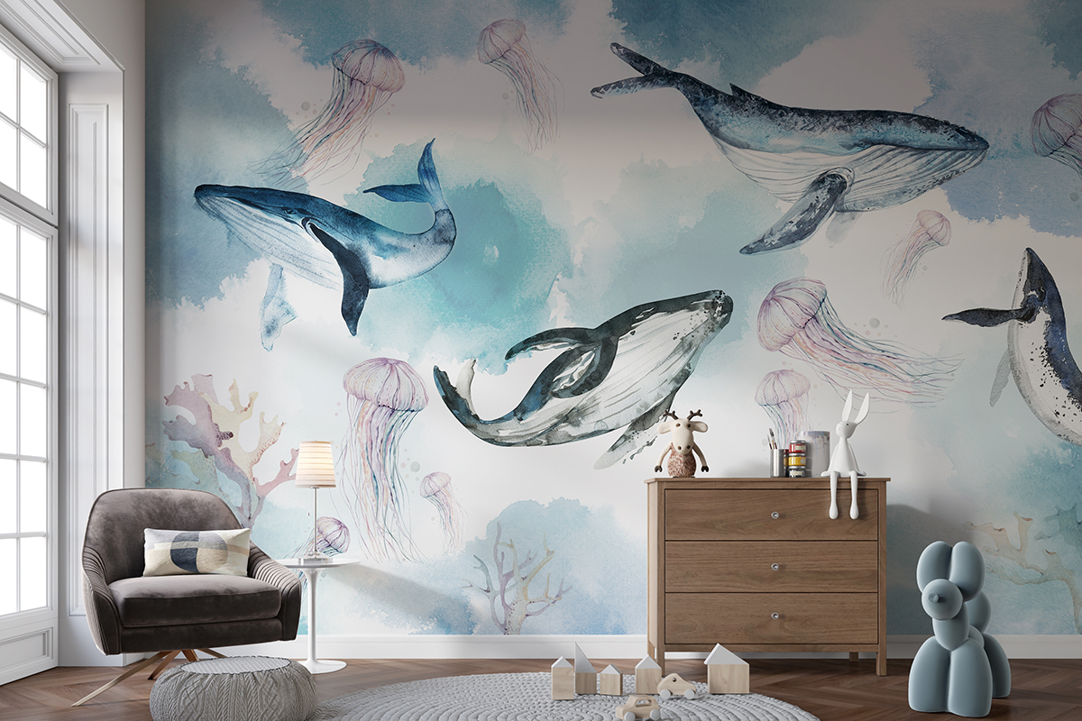 Wandmalerei Ozean Abenteuer
