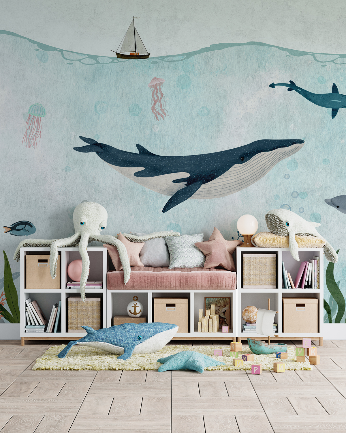 Fototapete Schlafende Delphine – Bild 110