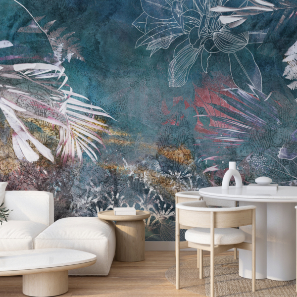 Bakgrund Vegetabiliskt Abstrakt