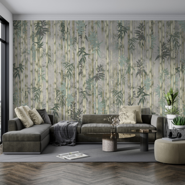 Fototapete Bambussprossen