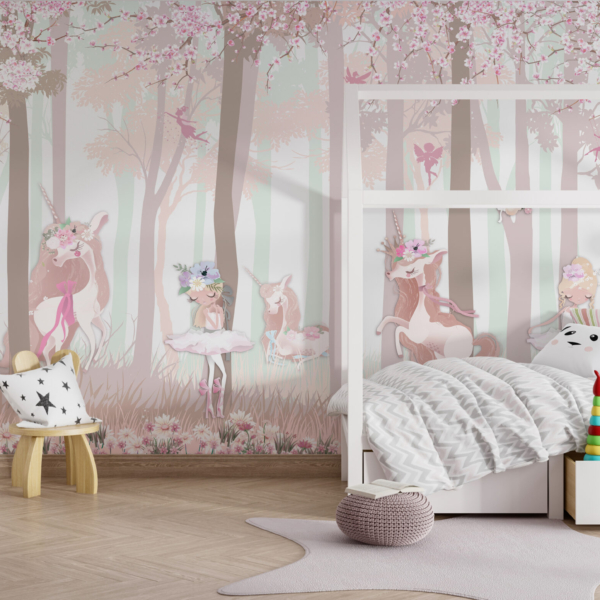 Fototapete Märchenwald Tanz