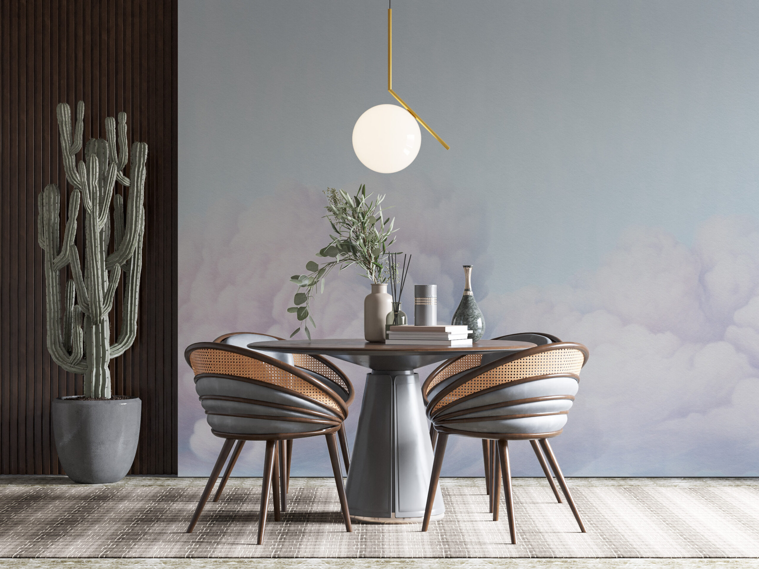 Fototapete Kuppelwolken