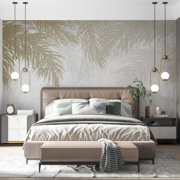 Wandmalerei Delikatesse der Blätter