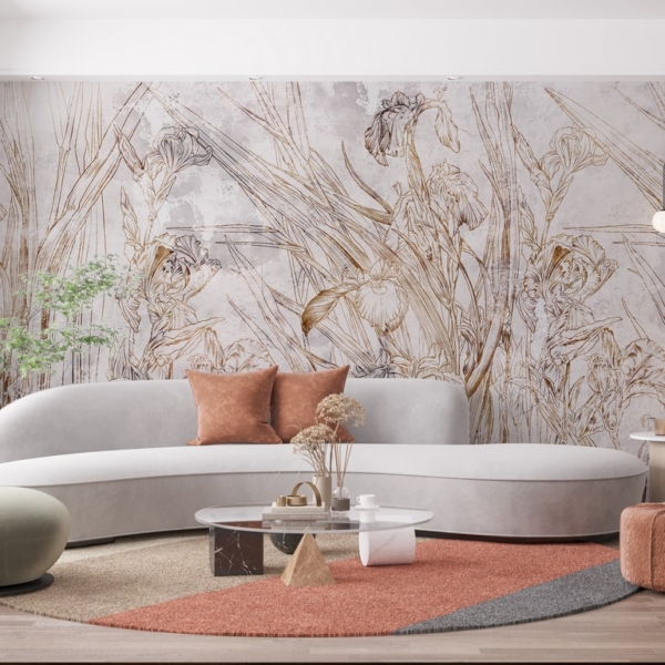 Fototapete Zarte Irisblüte