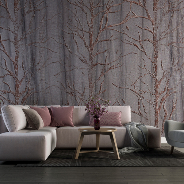 Fototapete Bäume ohne Laub