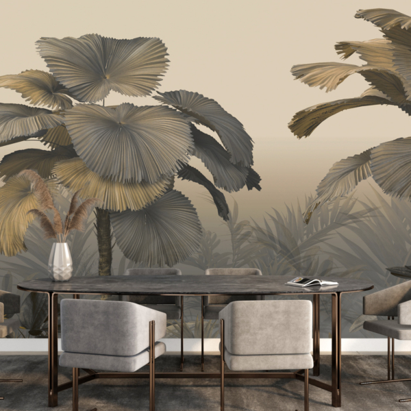 Photomural Tropische Bäume 3D