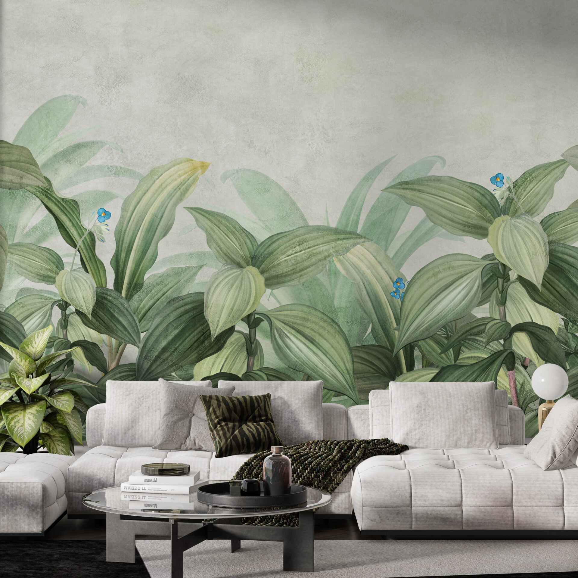 Fototapete Exotisches Gras