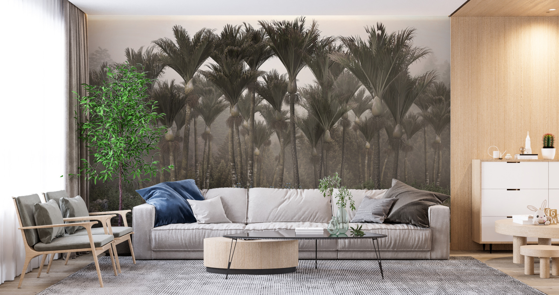 Fototapete Exotischer See