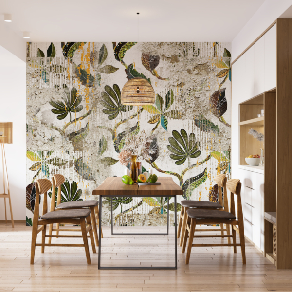 Fototapete Wellen von Blättern