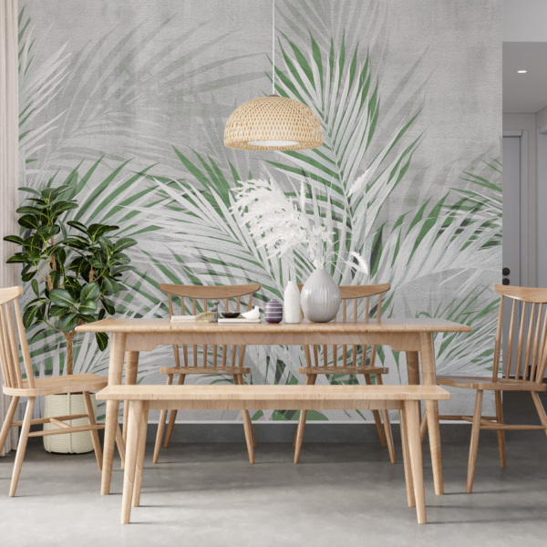 Fototapete Palmenzweige