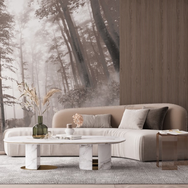 Tapete Thick Forest Mist