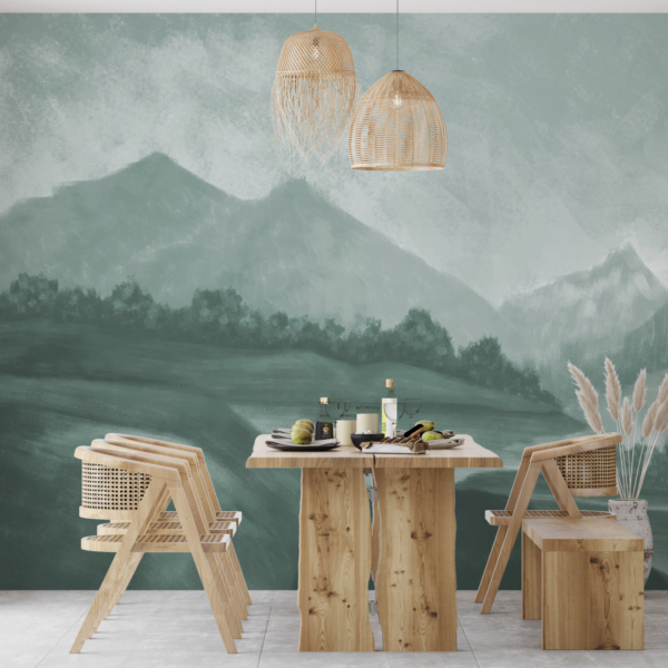 Fototapete Berglandschaft