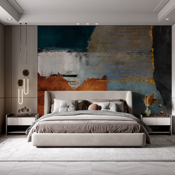 Fototapete Bunt gestreift