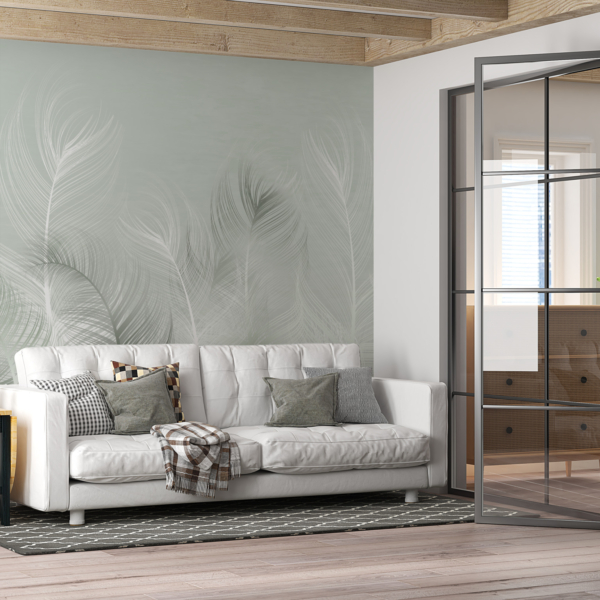 Fototapete Leichtigkeit der Federn