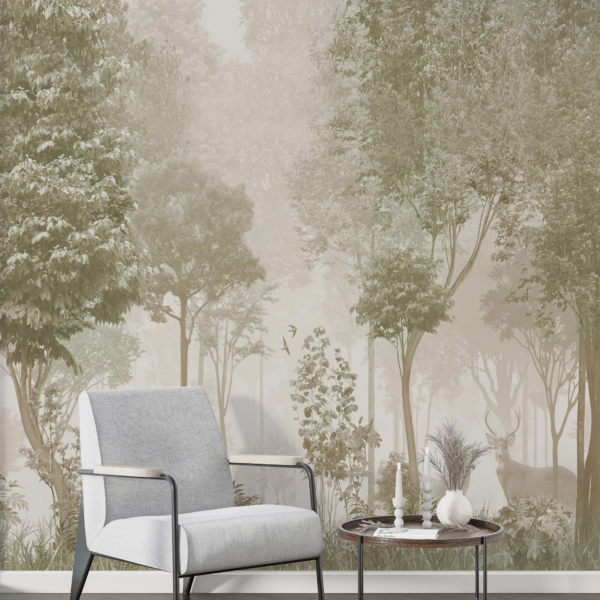 Fototapete Waldlandschaft