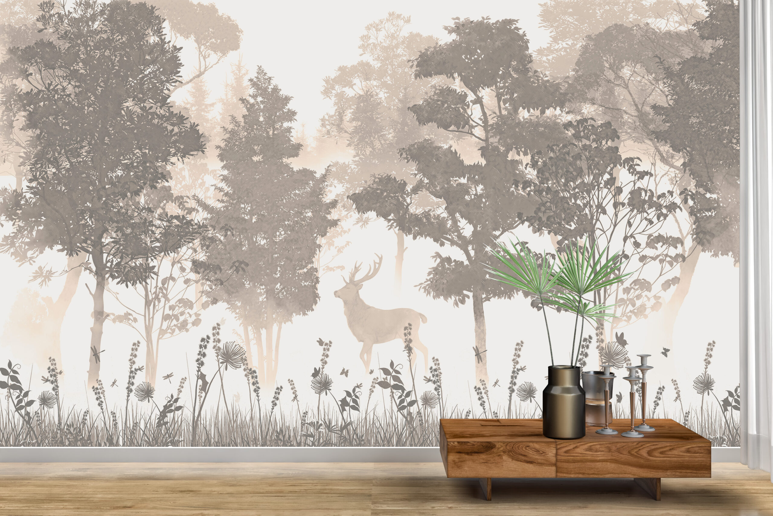 Fototapet Forest Dawn