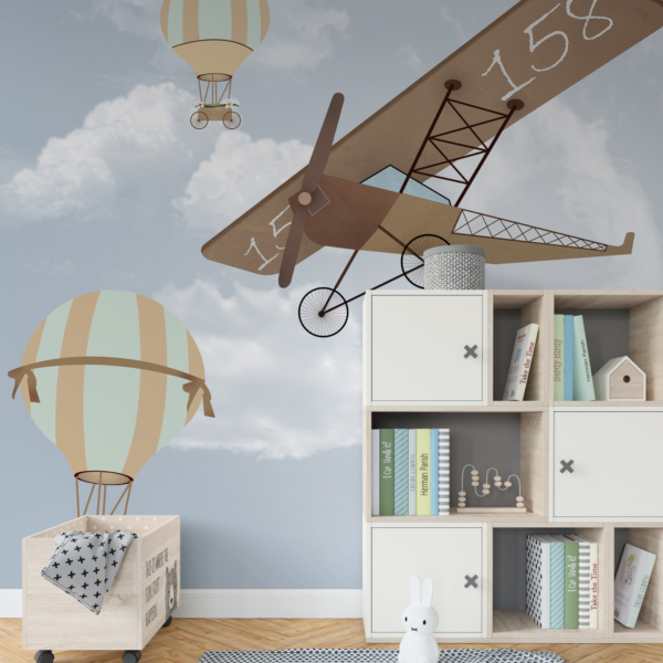 Fototapete Flugzeugflug