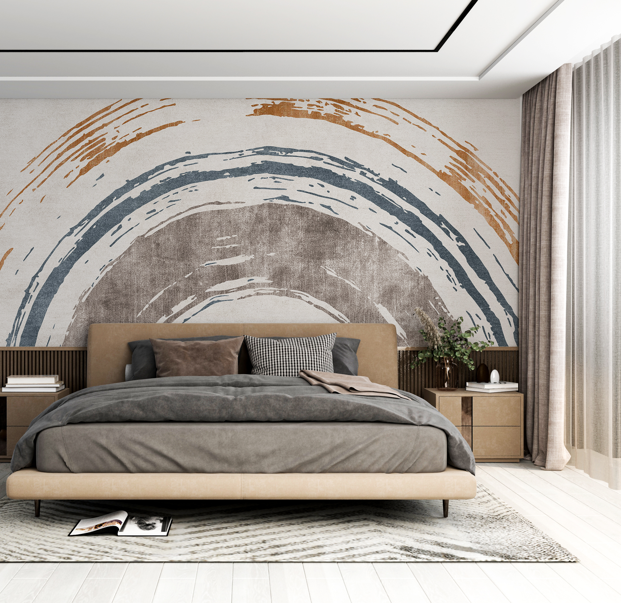 Fototapete Der gemalte Bogen