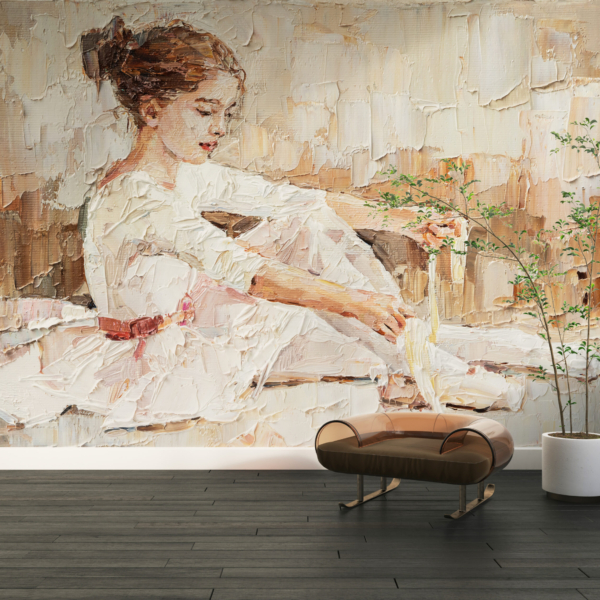 Fototapete Junge Ballerina