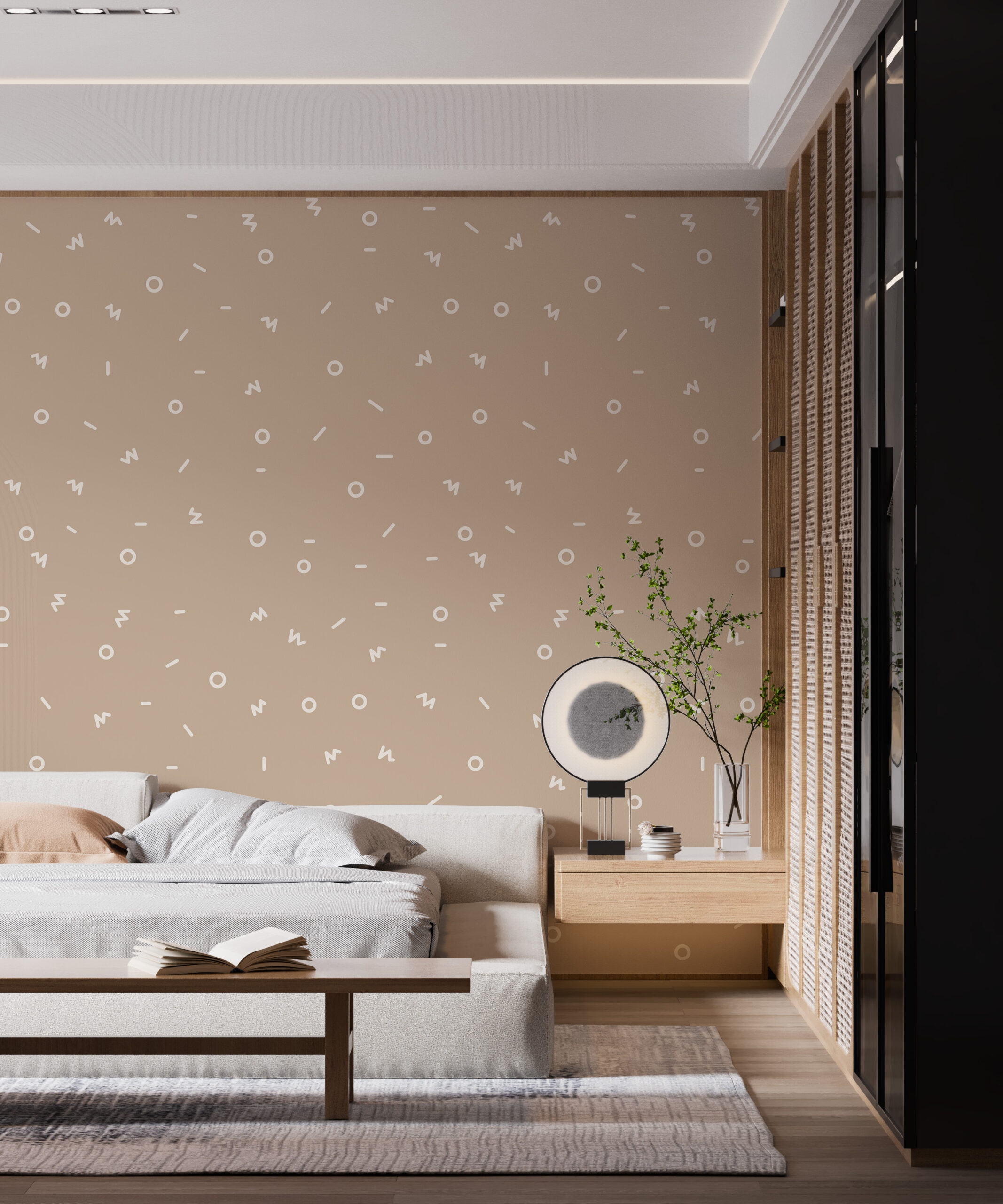 Fototapete Buchstabenmotiv