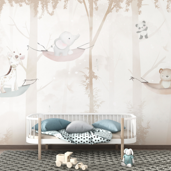 Wandmalerei auf einer Hängematte