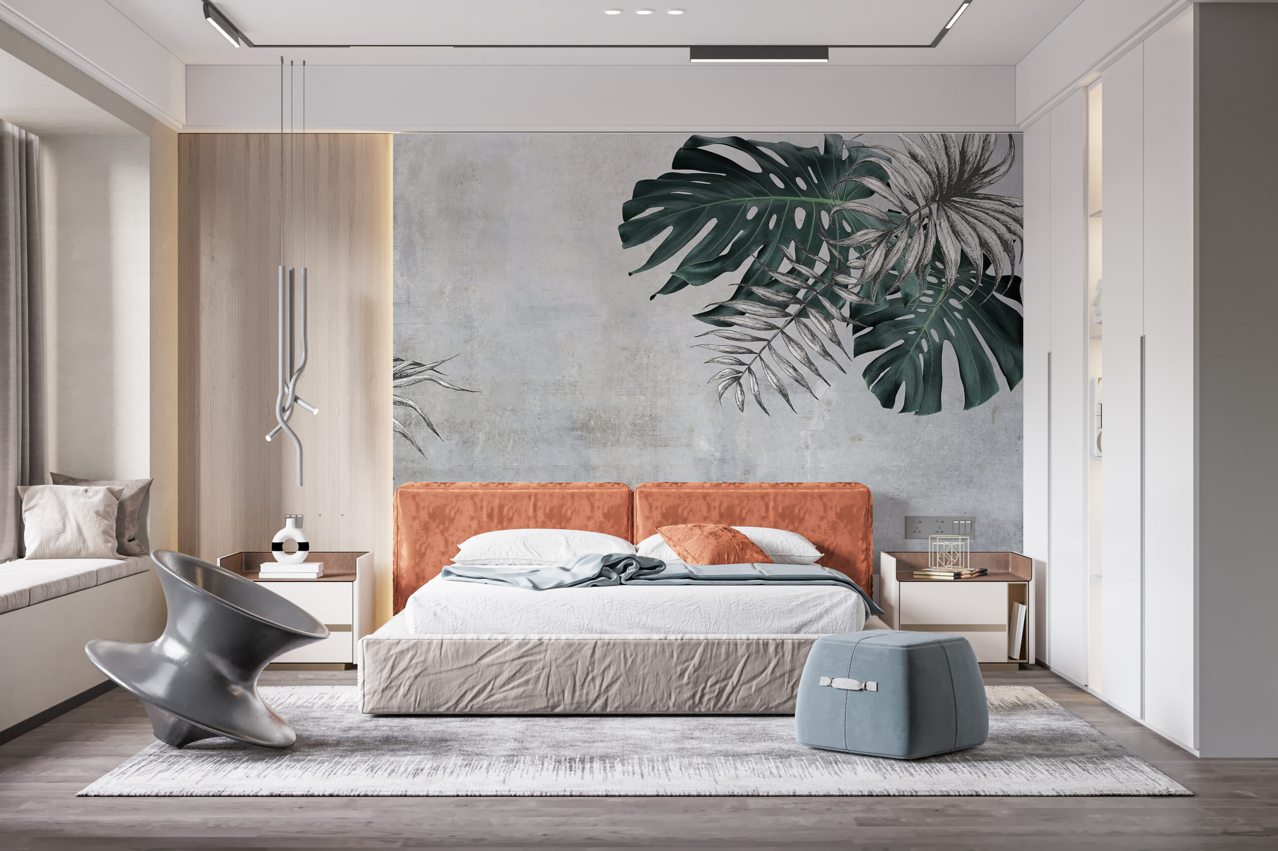 Bakgrund Palm Graphic