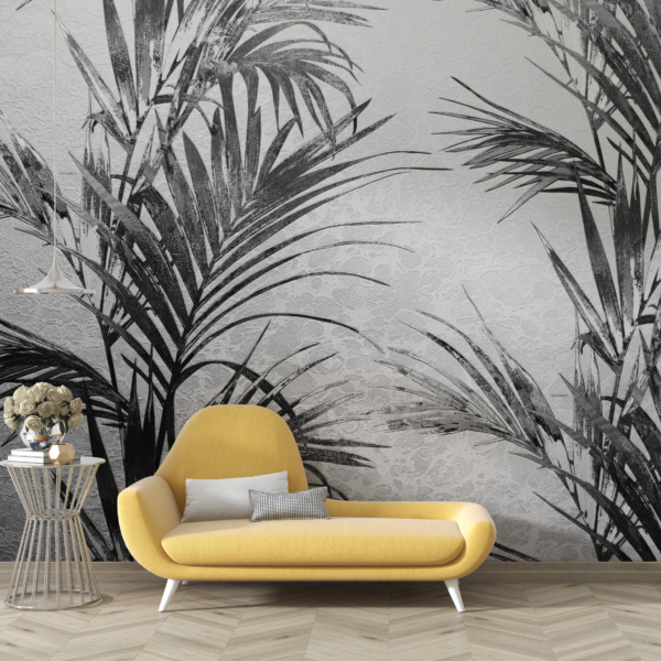 Fototapete Palmen im Dunkeln