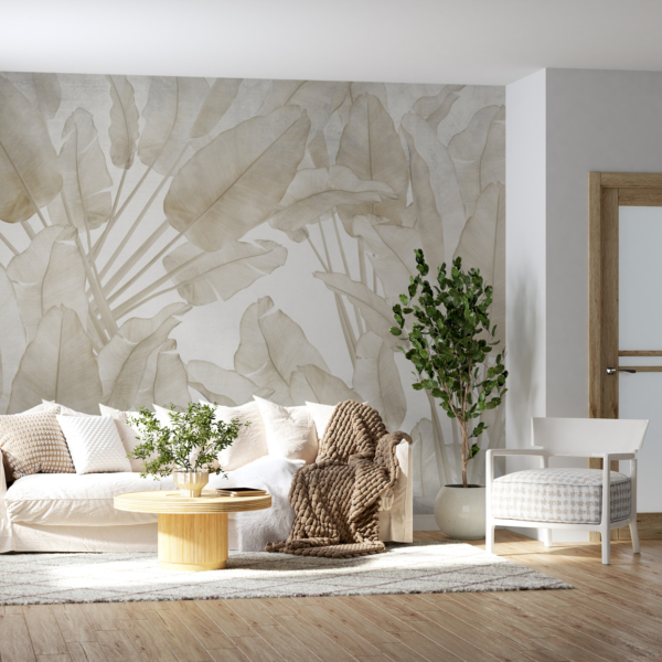 Fototapete Plumes of Bright Leaves