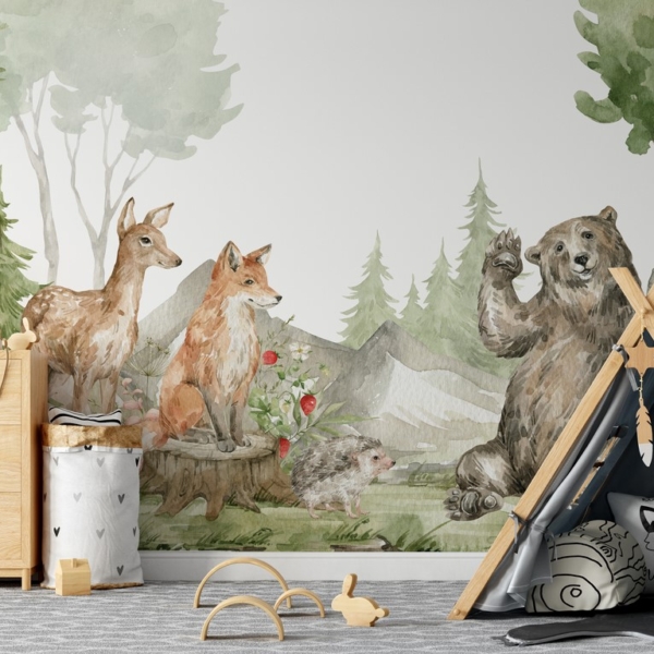 Fototapete Teddybär Grüße