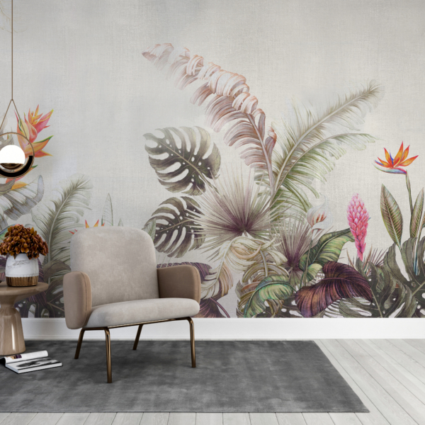 Wandgemälde Garten Eden