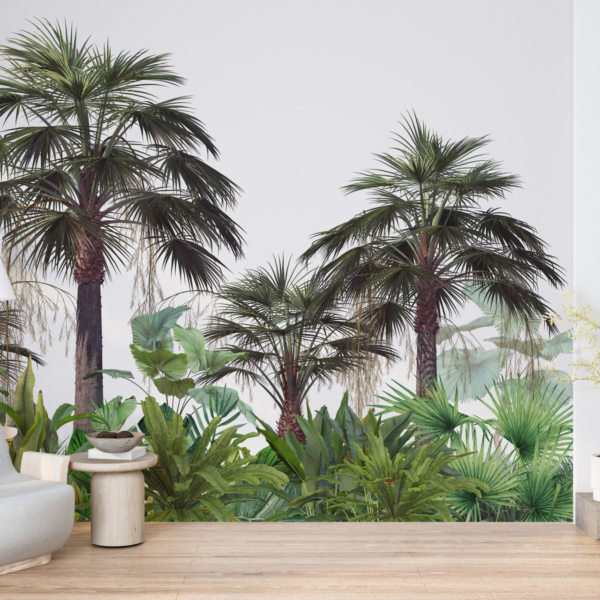 Wandgemälde von Rosy Palms