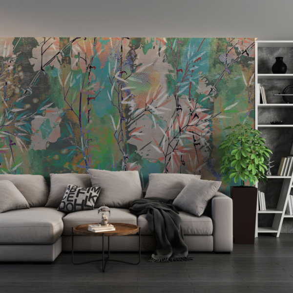 Bakgrund Vegetabiliskt Abstrakt