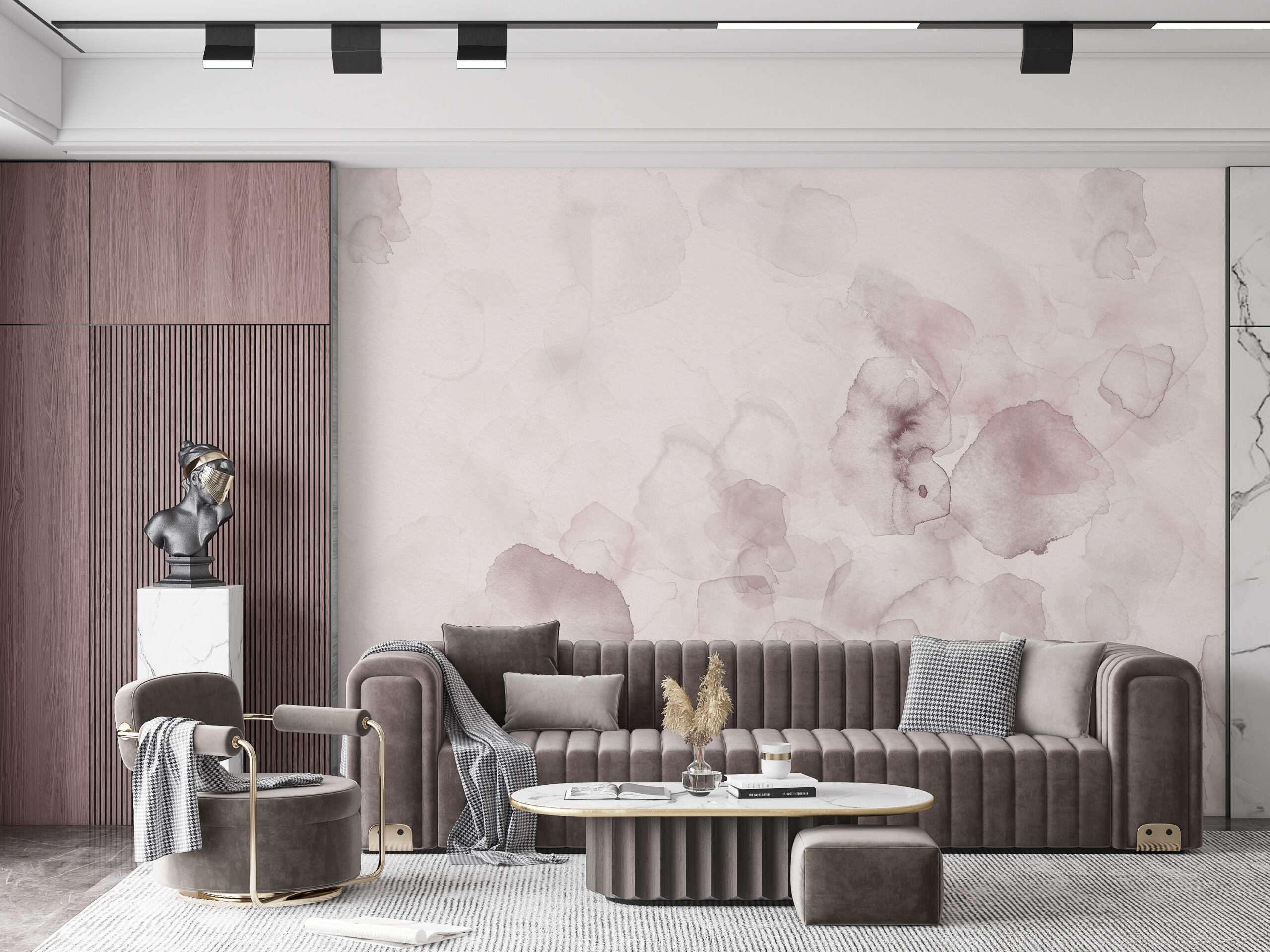 Fototapete Rosa Blütenblätter